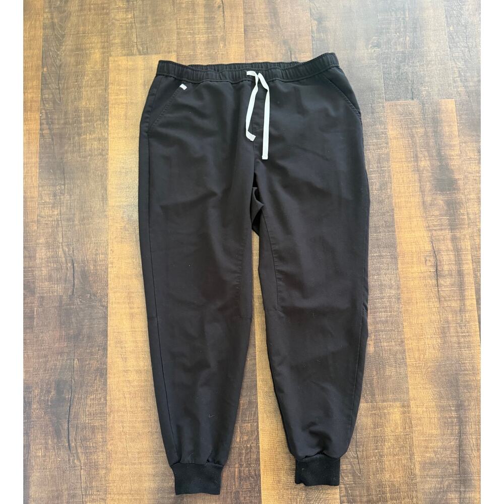 Figs Black Tansen Jogger Scrub Pants Size XXL